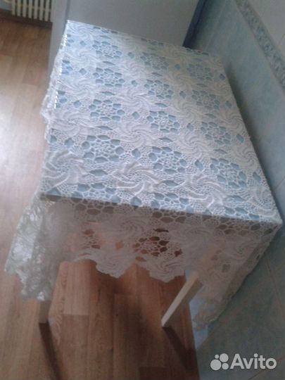 Скатерть вязанная крючком