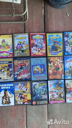 Dvd диски разные