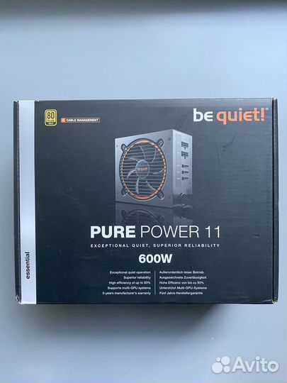 Блок питания be quiet Pure Power 11