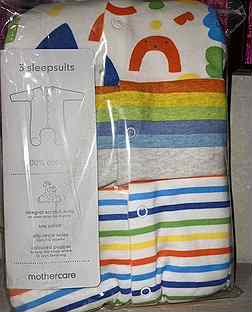 Новые слипы mothercare 62, 68, 74, 80 см