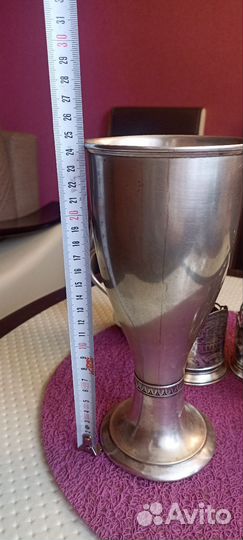 Подстаканник серебряный