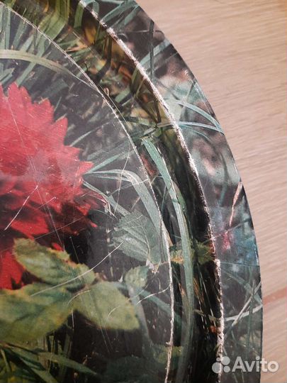 Поднос железный