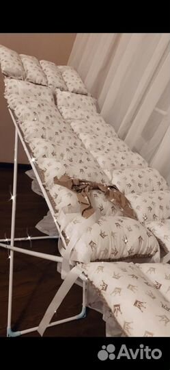 Подушки в кроватку, бортики