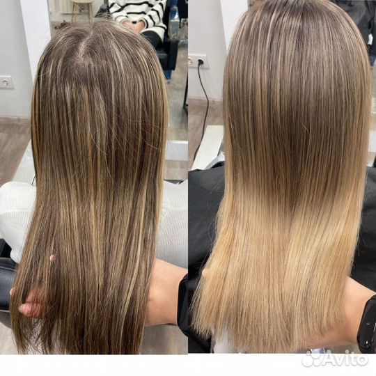 Окрашивание волос