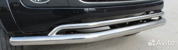 Защита переднего бампера Hilux 2015