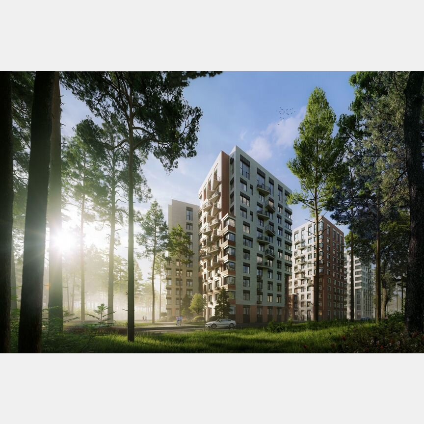 2-к. квартира, 57,6 м², 3/11 эт.