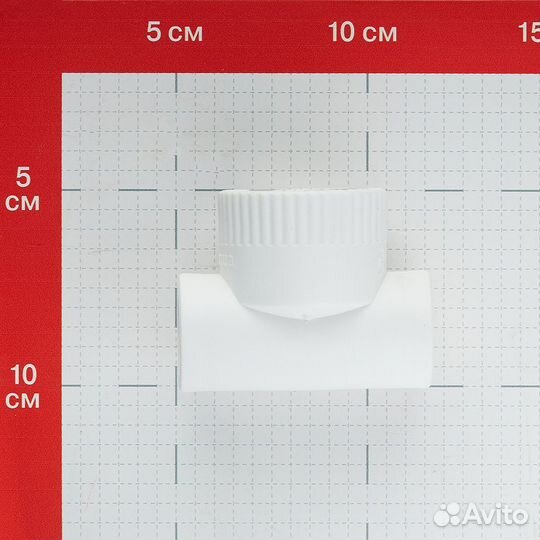 Тройник полипропиленовый переходный 20 мм х 3/4 вр