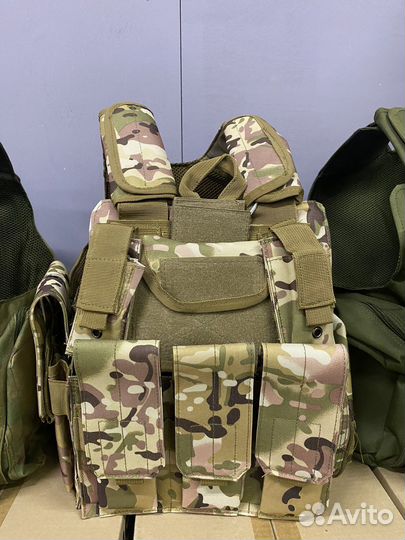 Армейская разгрузка мох/олива/пиксель/мультикам