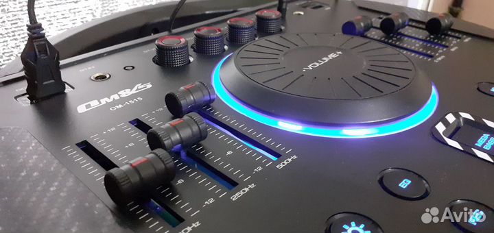 Проф колонка Om&S диджейская 1200вт Спец кнопка