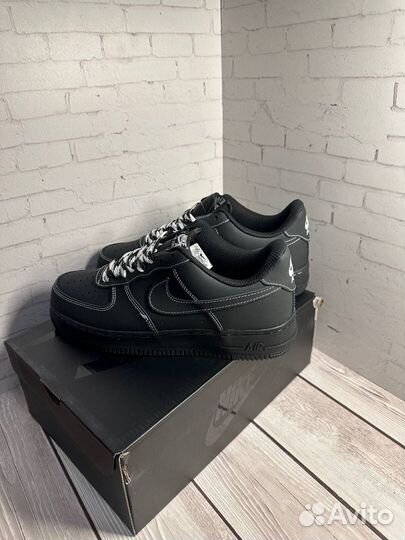 Nike Air Force 1 черные