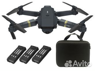Квадрокоптер E58 Три Акб видеокамера