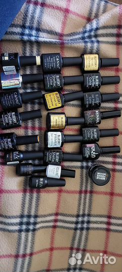 Гель лаки для маникюра набор бу