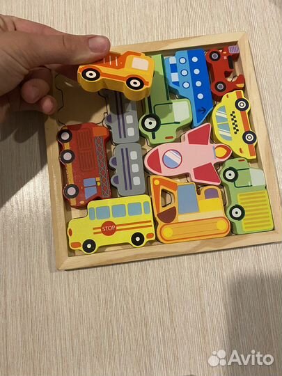 Пазл тетраидр сортер мозайка