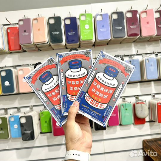 Защитные стекла на iPhone remax XR-14 Pro Max