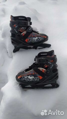 Коньки раздвижные