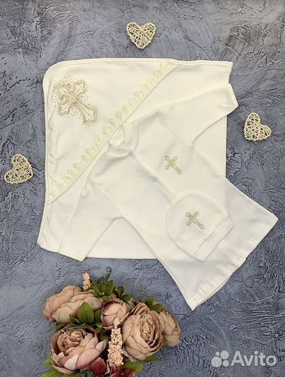 Крестильный набор новый