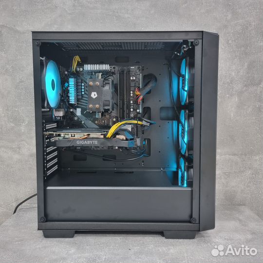 Игровой пк Ryzen 5 3600 c GeForce RTX 2060 6 гб