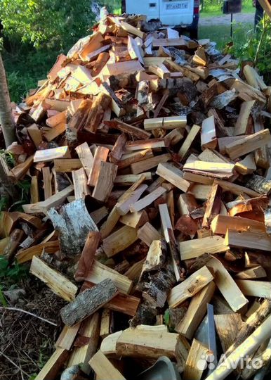 Дрова в укладку любого объема Березовые в Выборге