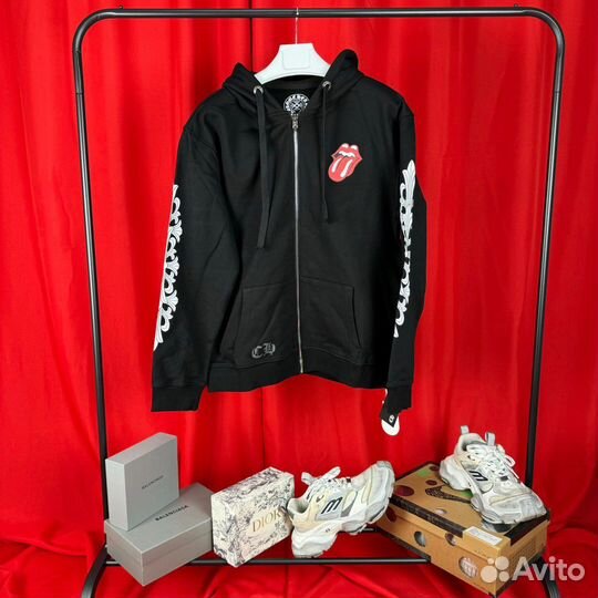 Зип худи Chrome Hearts