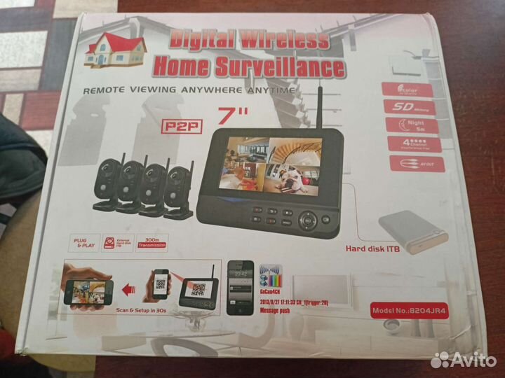 Комплект видеонаблюдения