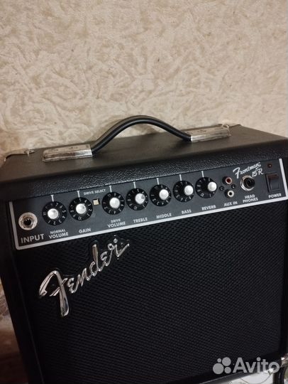 Гитарный комбоусилитель fender, frontman 15втт