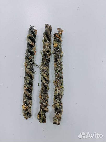 Свечи восковые с травами. Очищение негатива