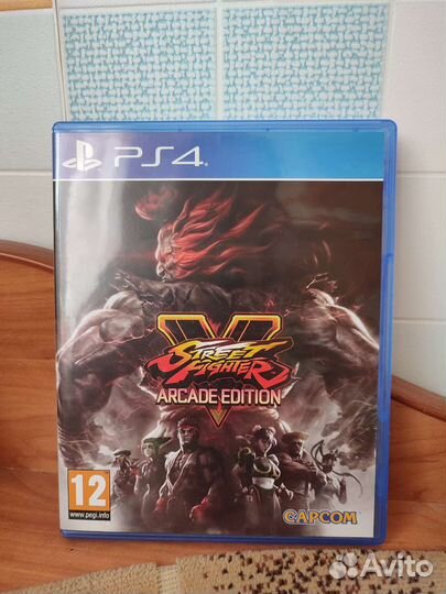 Диск Street Fighter V Arcade Edition для ps4