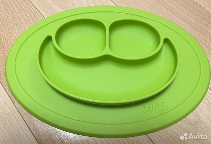 Тарелка силиконовая детская Ezpz