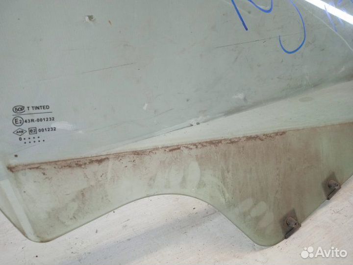 Стекло двери переднее правое Renault Logan 1 2012