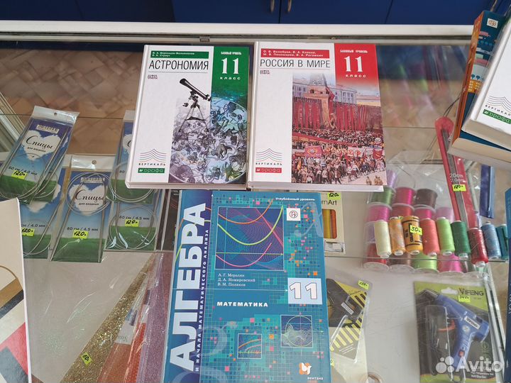 Учебники новые 10-11 класс