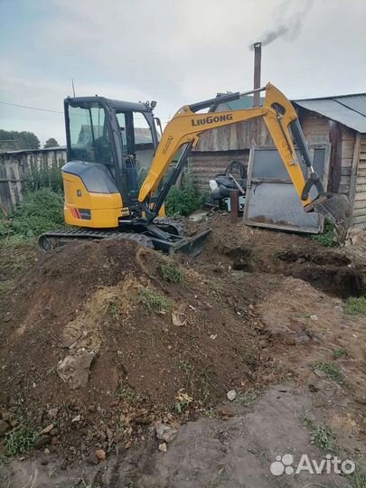 Услуги мини экскаватора