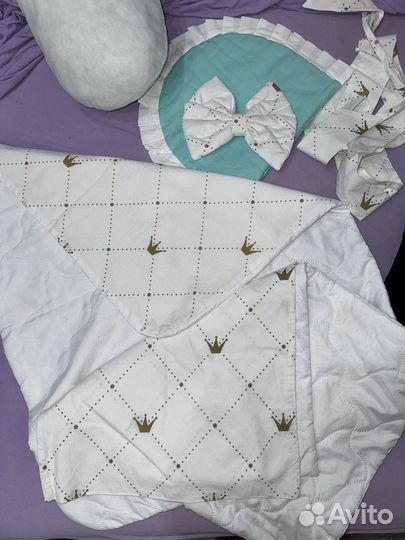 Бортики в детскую кроватку бу