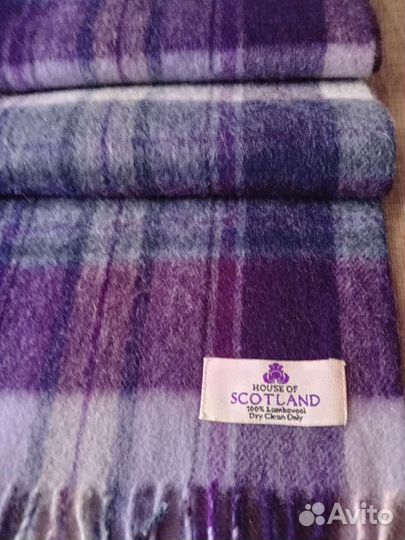 Шарф кашемир,шерсть,Шотландия,Германия