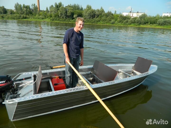 Новая моторная лодка Wyatboat 390У в наличии