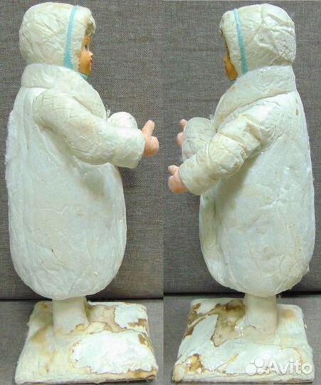 Ватная новогодняя Снегурочка. Ярославль