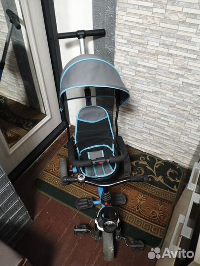 Детский трехколесный велосипед бу