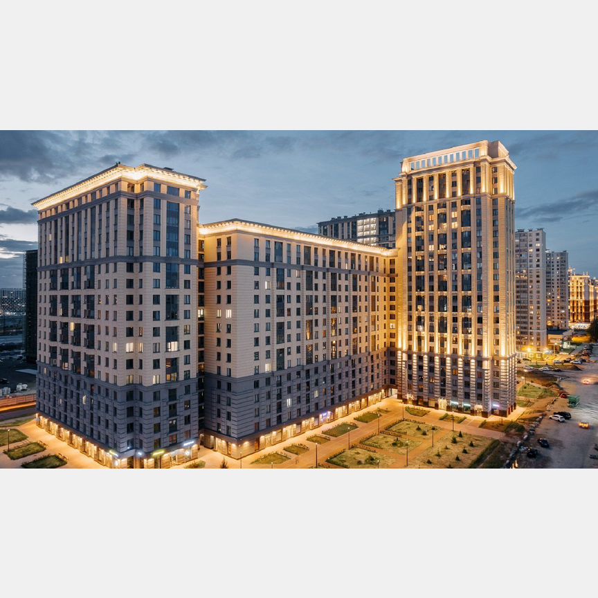 2-к. квартира, 63,5 м², 15/18 эт.