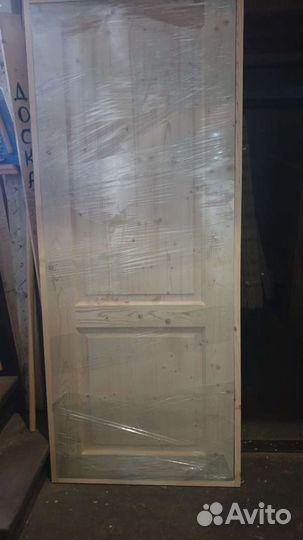 Двери из массива с коробкой усиленные
