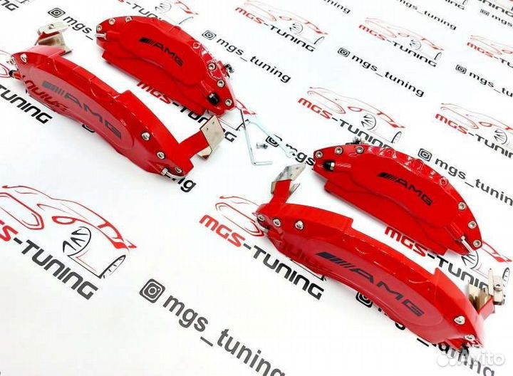 Накладки на суппорта AMG металл S-class coupe C217