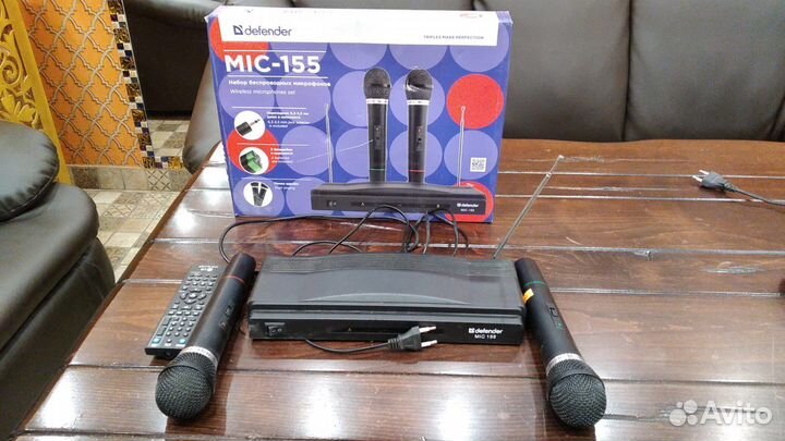 Радиосистема (радиомикрофон) Defender Mic -155