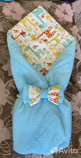 Детское одеяло конверт на выписку