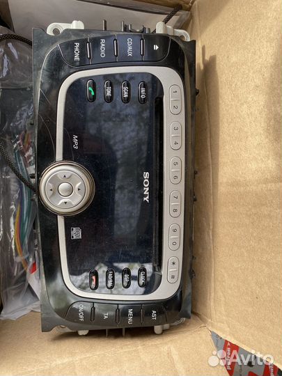 Штатная автомагнитола Sony для ford