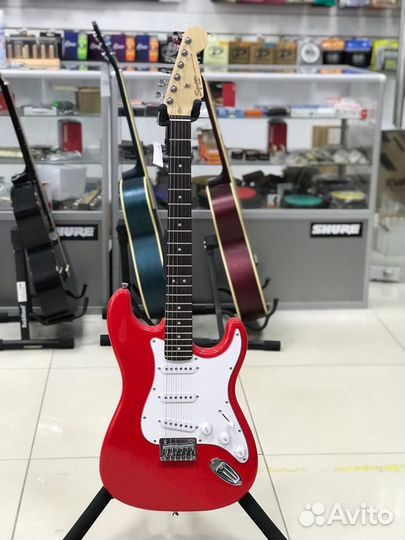 Fender squier MM RED электрогитара