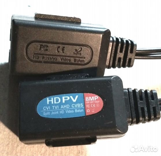 Адаптер BNC - RJ45 для видеокамер наблюдения