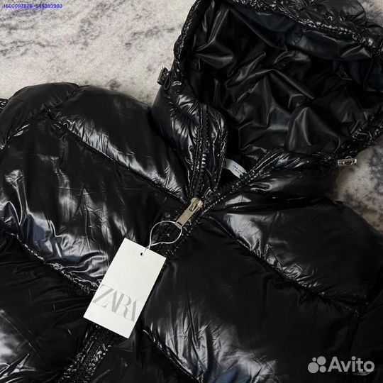 Пуховик Zara x Moncler puffer jacket (Арт.79142)