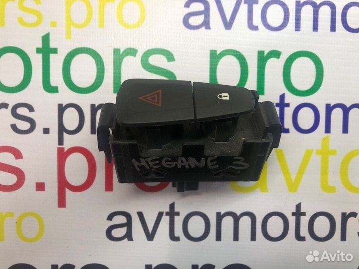 Кнопка аварийки Renault Megane 3