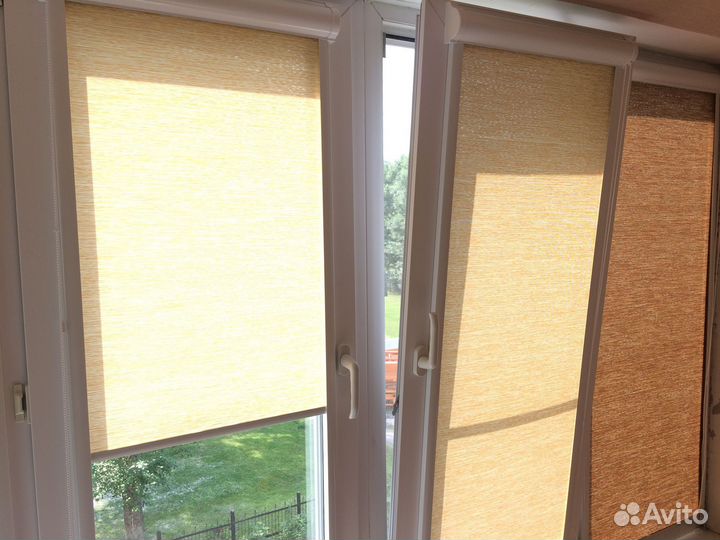 Рулонные жалюзи на балкон