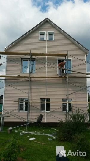 Фасадные, кровельные работы, заборы