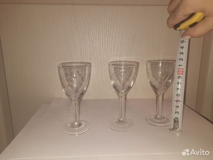 Хрусталь стопки рюмки стаканы СССР