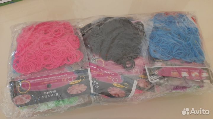 Резиночки для плетения. Детское творчество